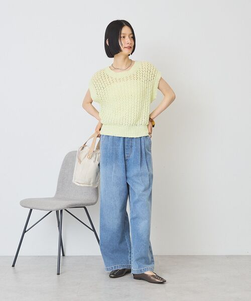 AMERICAN HOLIC(アメリカンホリック)の「スクエアトゥレースアップパンプス(パンプス・レディース・ブラック/ブロンズ・S/M/L)」の7枚目の写真