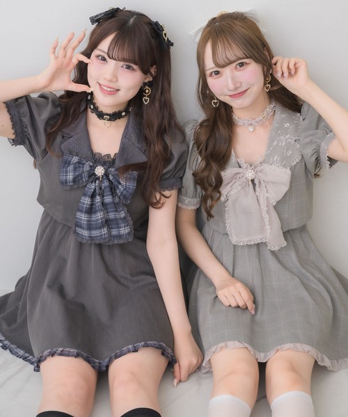 ROJITA(ロジータ)の「フラワービジューチョーカー(チョーカー・レディース・マルチ/ブラック/ホワイト・FREE)」の15枚目の写真
