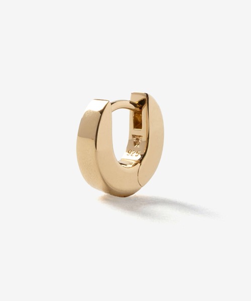 TOM WOOD（トムウッド）の「【TOM WOOD / トムウッド】Beck Huggies Gold / ベック ハギーズ フープ ピアス  ゴールド（ピアス（両耳用）・レディース・ゴールド・FREE）」の7枚目の写真