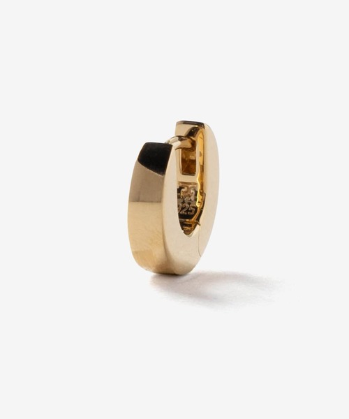 TOM WOOD（トムウッド）の「【TOM WOOD / トムウッド】Beck Huggies Gold / ベック ハギーズ フープ ピアス  ゴールド（ピアス（両耳用）・レディース・ゴールド・FREE）」の2枚目の写真