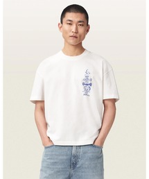 ALLSAINTS | IGNIS BOXY SHORT SLEEVE GRAPHIC T-SHIRT | IGNIS ボクシー 半袖 グラフィック Tシャツ(Tシャツ/カットソー)