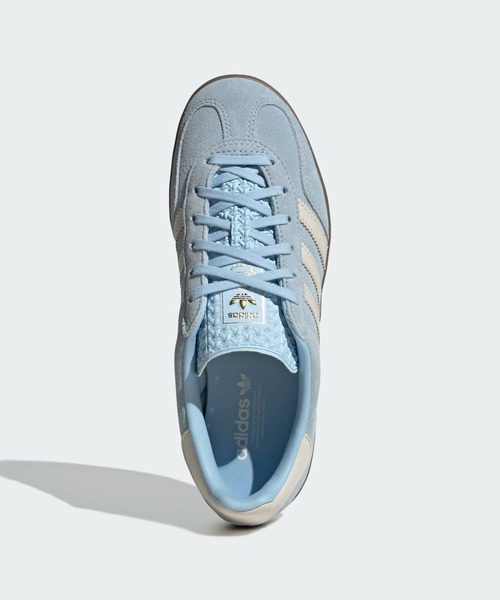 adidas(アディダス)の「ガゼル インドア / Gazelle Indoor / アディダスオリジナルス adidas Originals(スニーカー・レディース・ブルー・22.0cm/22.5cm/23.0cm/23.5cm/24.0cm/24.5cm/25.0cm/25.5cm/26.0cm/26.5cm/27.0cm/27.5cm/28.0cm)」の2枚目の写真