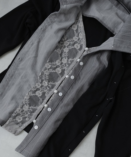 Ulysses（ユリシス）の「フェイクレイヤードカットソー（Tシャツ/カットソー・レディース・ブラック・S/M）」の22枚目の写真