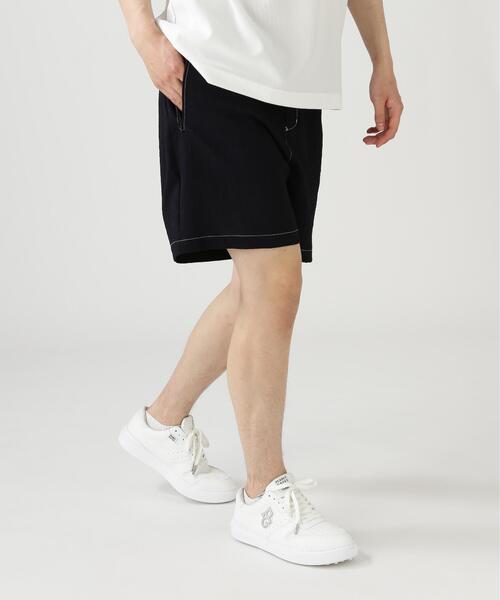 PEARLY GATES（パーリーゲイツ）の「【PGG】【直営店舗&公式オンライン限定】シエスタタフタショートパンツ (MENS)（その他パンツ・メンズ・イエロー系その他7/ネイビー・LARGE/X-LARGE/MEDIUM）」の2枚目の写真