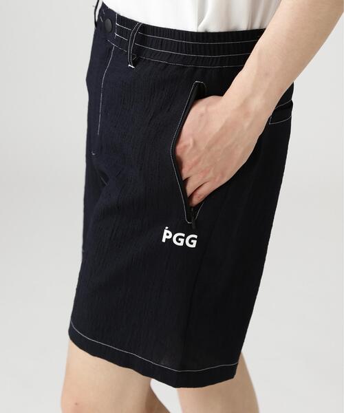 PEARLY GATES（パーリーゲイツ）の「【PGG】【直営店舗&公式オンライン限定】シエスタタフタショートパンツ (MENS)（その他パンツ・メンズ・イエロー系その他7/ネイビー・LARGE/X-LARGE/MEDIUM）」の8枚目の写真