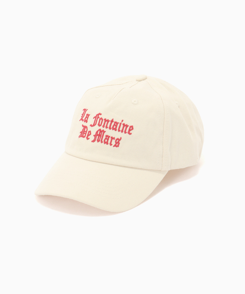EDIFICE(エディフィス)の「GIFT SHOP (ギフトショップ) La Fontaine des Mars The Cap(キャップ・メンズ・アイボリー・FREE)」の1枚目の写真