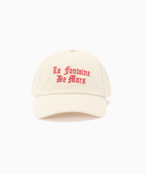 EDIFICE(エディフィス)の「GIFT SHOP (ギフトショップ) La Fontaine des Mars The Cap(キャップ・メンズ・アイボリー・FREE)」の2枚目の写真