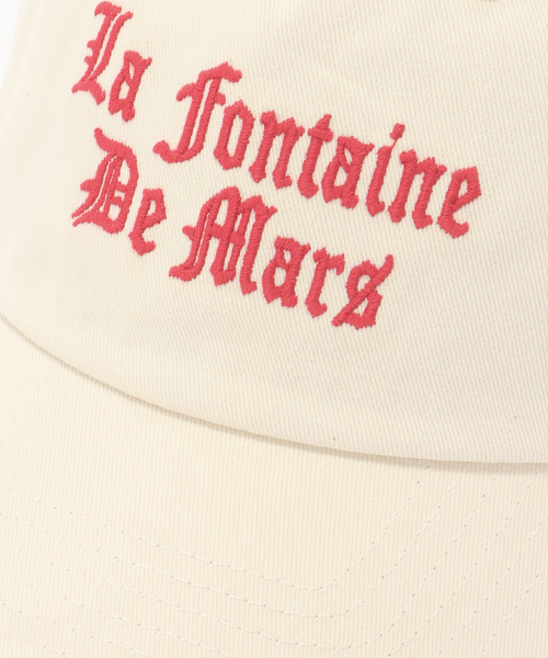 EDIFICE(エディフィス)の「GIFT SHOP (ギフトショップ) La Fontaine des Mars The Cap(キャップ・メンズ・アイボリー・FREE)」の4枚目の写真
