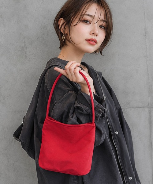 SORENA(ソレナ)の「ちょい持ちハンドバッグ(ハンドバッグ・レディース・ブラック/ワイン/ピンク/サックスブルー・FREE)」の4枚目の写真