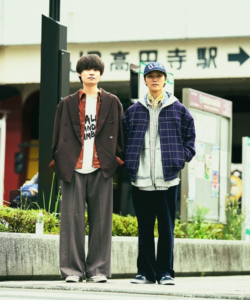 niko and...(ニコアンド)の「ゆるテーラードジャケット(テーラードジャケット・メンズ・グレー/ブラウン・MEDIUM/LARGE)」の20枚目の写真
