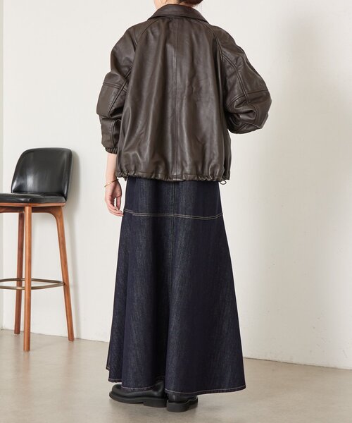 BEARDSLEY(ビアズリー)の「《ZOZO先行予約開始》デニムワンピース(ワンピース・レディース・インディゴブルー・1/0)」の10枚目の写真