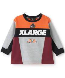 XLARGE KIDS | カラーブロックプルオーバー(スウェット)