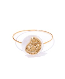 【les bonbon】phoenix ring/フェニックス リング 10金 コイン シェル