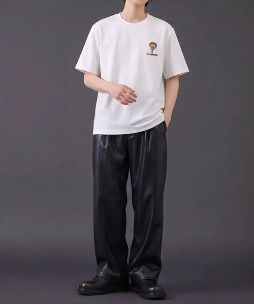 revertical(リバーティカル)の「気球 アートグラフィック バックプリント 半袖Tシャツ(Tシャツ/カットソー・メンズ・ブラック/ホワイト・MEDIUM/LARGE)」の7枚目の写真