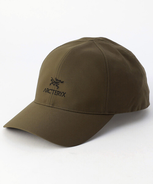 ARC'TERYX(アークテリクス)の「ARC’TERYX/アークテリクス バード ワード キャップ/Bird Word Cap(キャップ・メンズ・ブラック/オリーブ・LARGE)」の2枚目の写真
