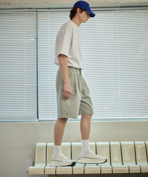 IHDO（アヒドゥ）の「カチオンヴィンテージグレインバミューダパンツ_ウォッシュドライトグレー（その他パンツ）」
