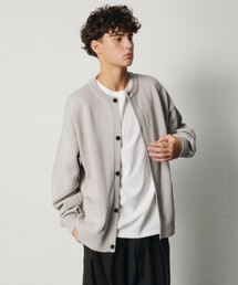 限定展開 Relax Fit リラックスフィット イージーケア ウォッシャブル クルーネックカーディガン