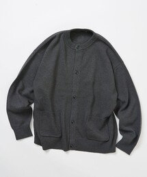 限定展開 Relax Fit リラックスフィット イージーケア ウォッシャブル クルーネックカーディガン