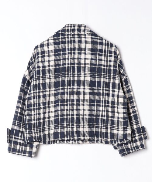 Mackintosh(マッキントッシュ)の「NEW HUMBIE JACKET SHORT MB(ステンカラーコート・レディース・ブラウン系その他/ネイビー系・6)」の5枚目の写真