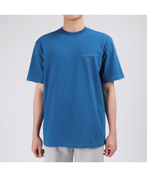 WHYN(ワイエヌ)の「アンターン 半袖Tシャツ F05BRD_WBX11052(Tシャツ/カットソー・メンズ・ブラック/ホワイト/ブルー/グレー系その他・L/M/S/XL)」の4枚目の写真