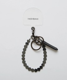 HASHIBAMI（ハシバミ）の「HASHIBAMI ハシバミ ヘマタイトスタースマホハンドストラップ（スマホグッズ）」