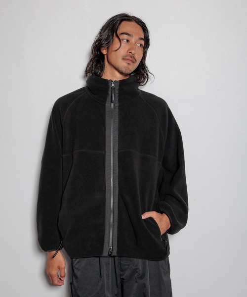 HEREIAM(ヘレイアム)の「【HEREIAM MEN】フリースジップアップ(ブルゾン・メンズ・ブラック/グレー・MEDIUM/LARGE)」の14枚目の写真