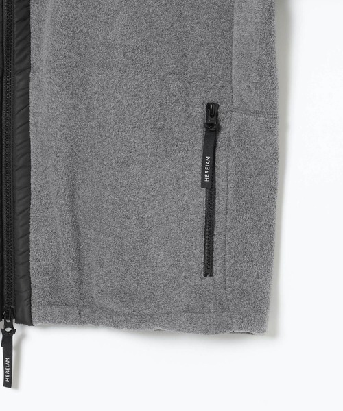 HEREIAM(ヘレイアム)の「【HEREIAM MEN】フリースジップアップ(ブルゾン・メンズ・ブラック/グレー・MEDIUM/LARGE)」の20枚目の写真