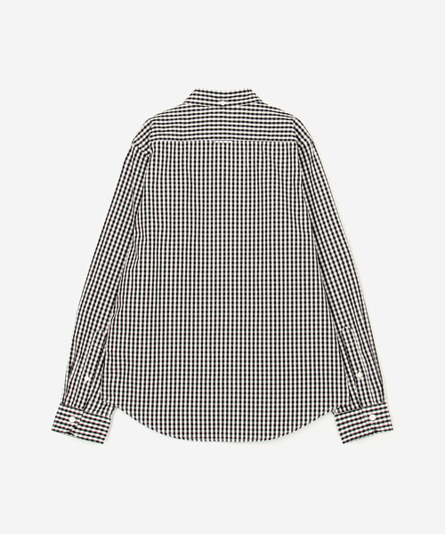 GYMPHLEX(ジムフレックス)の「Gymphlex | コットン ボタンダウン長袖 シャツ CHECK WOMEN(シャツ/ブラウス・レディース・ブラック系その他・12)」の3枚目の写真