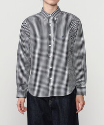 GYMPHLEX | Gymphlex | コットン ボタンダウン長袖 シャツ CHECK WOMEN(シャツ/ブラウス)