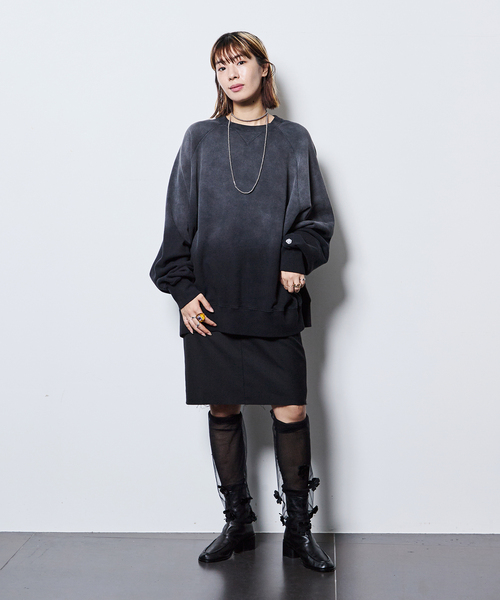 FRUIT OF THE LOOM(フルーツオブザルーム)の「FRUIT OF THE LOOM 別注 crewneck スウェット(スウェット・レディース・ブラウン/ブラック/パープル・FREE)」の10枚目の写真