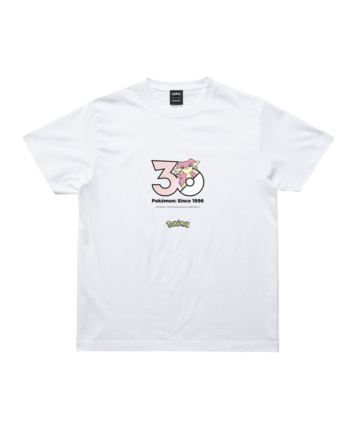ZOZOSPOT(ゾゾスポット)の「Pokemon 30th Anniversary 1025 T-shirt 「タブンネ」(Tシャツ/カットソー・レディース・ホワイト・SMALL/MEDIUM/LARGE/X-LARGE/XX-LARGE/XXX-LARGE/100cm/110cm/120cm/130cm/140cm/150cm/160cm)」の1枚目の写真