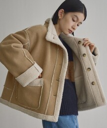 【新型登場◎】リバーシブル スタンドネックコーデュロイブルゾン