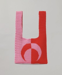 MARINE SERRE（マリーン・セル）の「CROCHET TOTE BAG UBA006ACKNI0548（ハンドバッグ）」