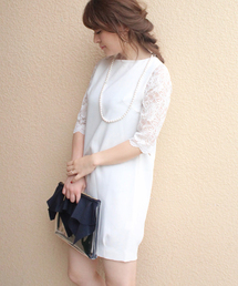 LIMITLESS LUXURY | ソデレースワンピース◆(ワンピース)