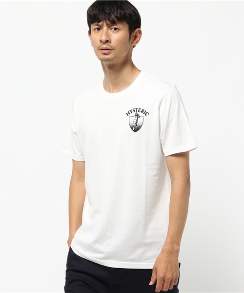 HYSTERIC GLAMOUR（ヒステリックグラマー）の「BLACK PARADISE pt T-SH（Tシャツ/カットソー・メンズ・ホワイト/レッド/ブラック・SMALL/X-LARGE/LARGE/MEDIUM）」の2枚目の写真