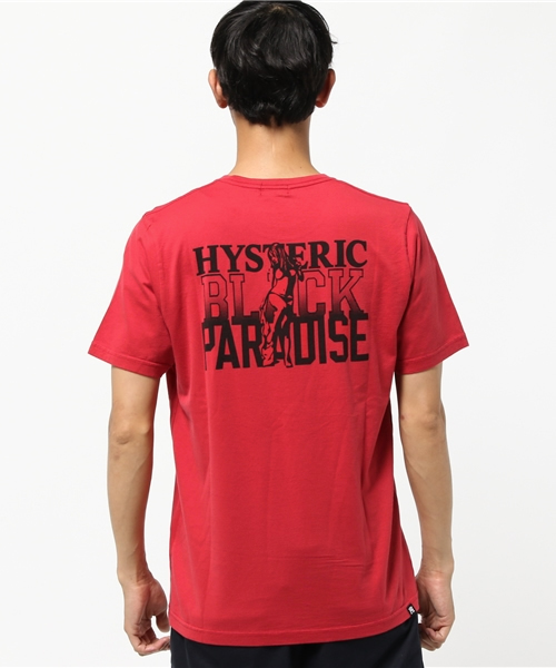 HYSTERIC GLAMOUR（ヒステリックグラマー）の「BLACK PARADISE pt T-SH（Tシャツ/カットソー・メンズ・ホワイト/レッド/ブラック・SMALL/X-LARGE/LARGE/MEDIUM）」の14枚目の写真