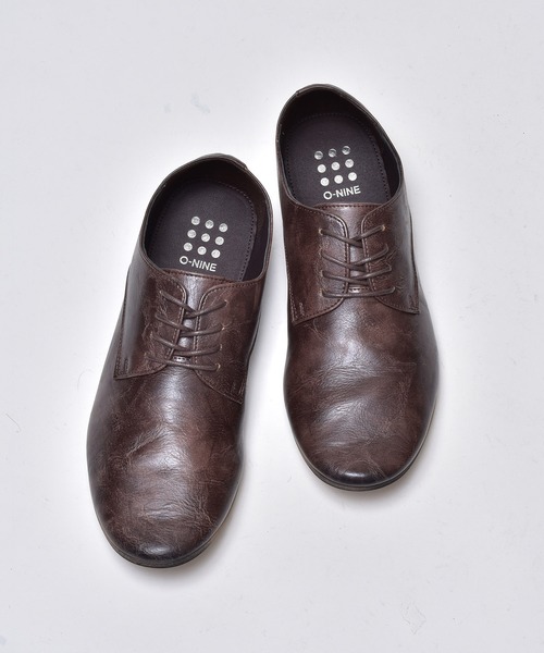 O-NINE(オーナイン)の「3way ダービーシューズ / オックスフォードシューズ(ドレスシューズ・メンズ・ベージュ/ネイビー/ブラック/ホワイト/ブラウン/ダークブラウン/ブラック系その他/ブラウン系その他/ワインレッド/ブルー系その他/カーキ/ブラック系その他2・40/42/44/46/41/43/39/45)」の19枚目の写真
