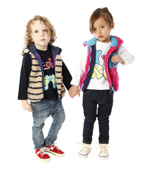 X-girl Stages（エックスガールステージス）の「L/S TEE BINOCULARS(4T～6T)（Tシャツ/カットソー・キッズ・ブラック/パープル/イエロー・4T/5T/6T）」の10枚目の写真