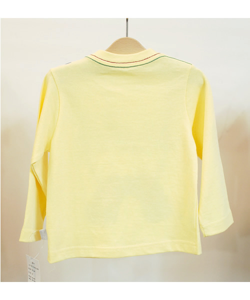 X-girl Stages（エックスガールステージス）の「L/S TEE BINOCULARS(4T～6T)（Tシャツ/カットソー・キッズ・ブラック/パープル/イエロー・4T/5T/6T）」の9枚目の写真