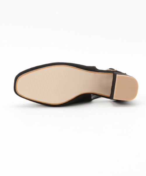 PLAIN CLOTHING（プレーンクロージング）の「バックストラップパンプス【SELECTED FOR PLAIN CLOTHING】（パンプス・レディース・ダークグレー/ブラック/バーガンディー・38/36/39/37/35/40）」の5枚目の写真