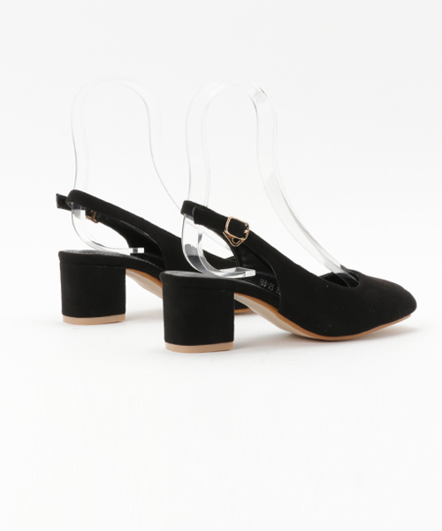 PLAIN CLOTHING（プレーンクロージング）の「バックストラップパンプス【SELECTED FOR PLAIN CLOTHING】（パンプス・レディース・ダークグレー/ブラック/バーガンディー・38/36/39/37/35/40）」の6枚目の写真