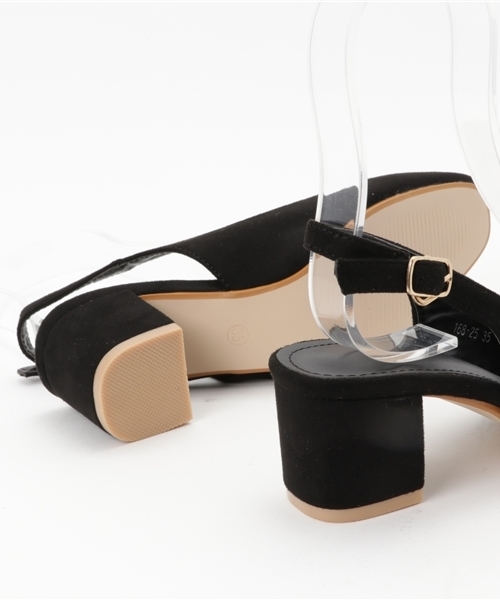 PLAIN CLOTHING（プレーンクロージング）の「バックストラップパンプス【SELECTED FOR PLAIN CLOTHING】（パンプス・レディース・ダークグレー/ブラック/バーガンディー・38/36/39/37/35/40）」の9枚目の写真