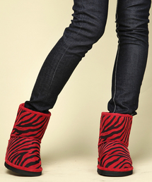 HYSTERIC GLAMOUR ムートンブーツ ブラウン HYSTERIC GLAMOUR ムートンブーツ ブラウン HYSTERIC GLAMOUR