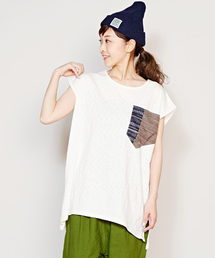 チャイハネ | 【チャイハネ】yul ビッグポケットTシャツ(Tシャツ/カットソー)