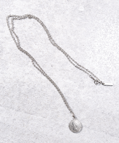 STUDIOUS（ステュディオス）の「コインチェーンネックレス（ネックレス・メンズ・ゴールド/シルバー・FREE）」の3枚目の写真