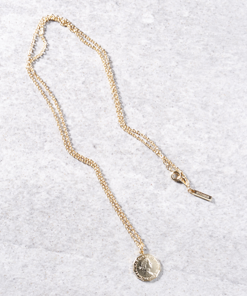 STUDIOUS（ステュディオス）の「コインチェーンネックレス（ネックレス・メンズ・ゴールド/シルバー・FREE）」の4枚目の写真