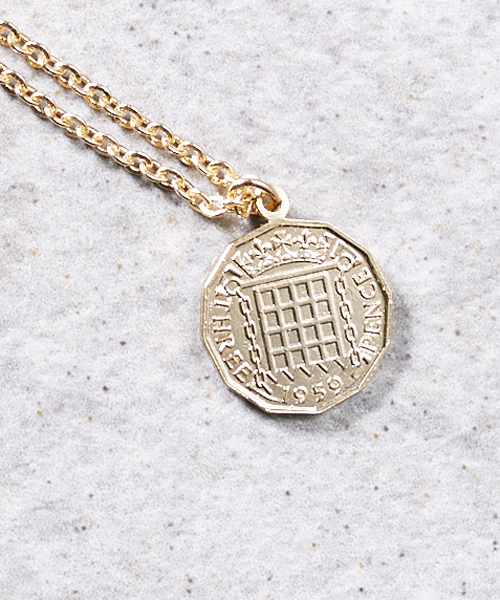 STUDIOUS（ステュディオス）の「コインチェーンネックレス（ネックレス・メンズ・ゴールド/シルバー・FREE）」の6枚目の写真