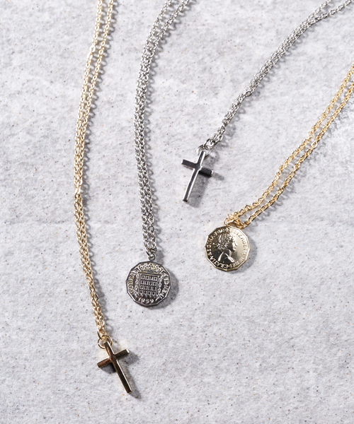 STUDIOUS（ステュディオス）の「コインチェーンネックレス（ネックレス・メンズ・ゴールド/シルバー・FREE）」の9枚目の写真