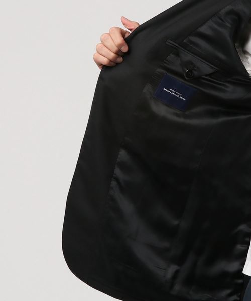 green label relaxing(グリーンレーベルリラクシング)の「REDA DLF SOLID BW NT HP- ◆(スーツジャケット・メンズ・ブラック/ネイビー・42/44/50/48/52/46)」の15枚目の写真