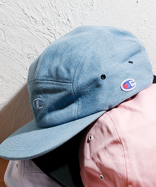 Champion チャンピオン の Champion ロゴジェットキャップ キャップ Wear